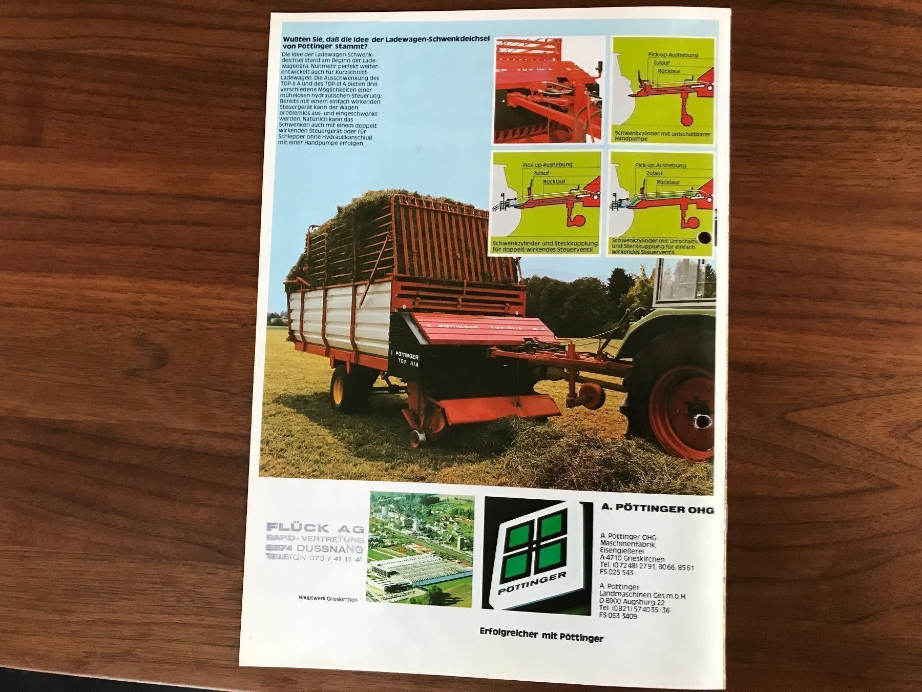 Trattori: Pöttinger Prospekt – Usato da Balterswil venduto da Jeko1967 4