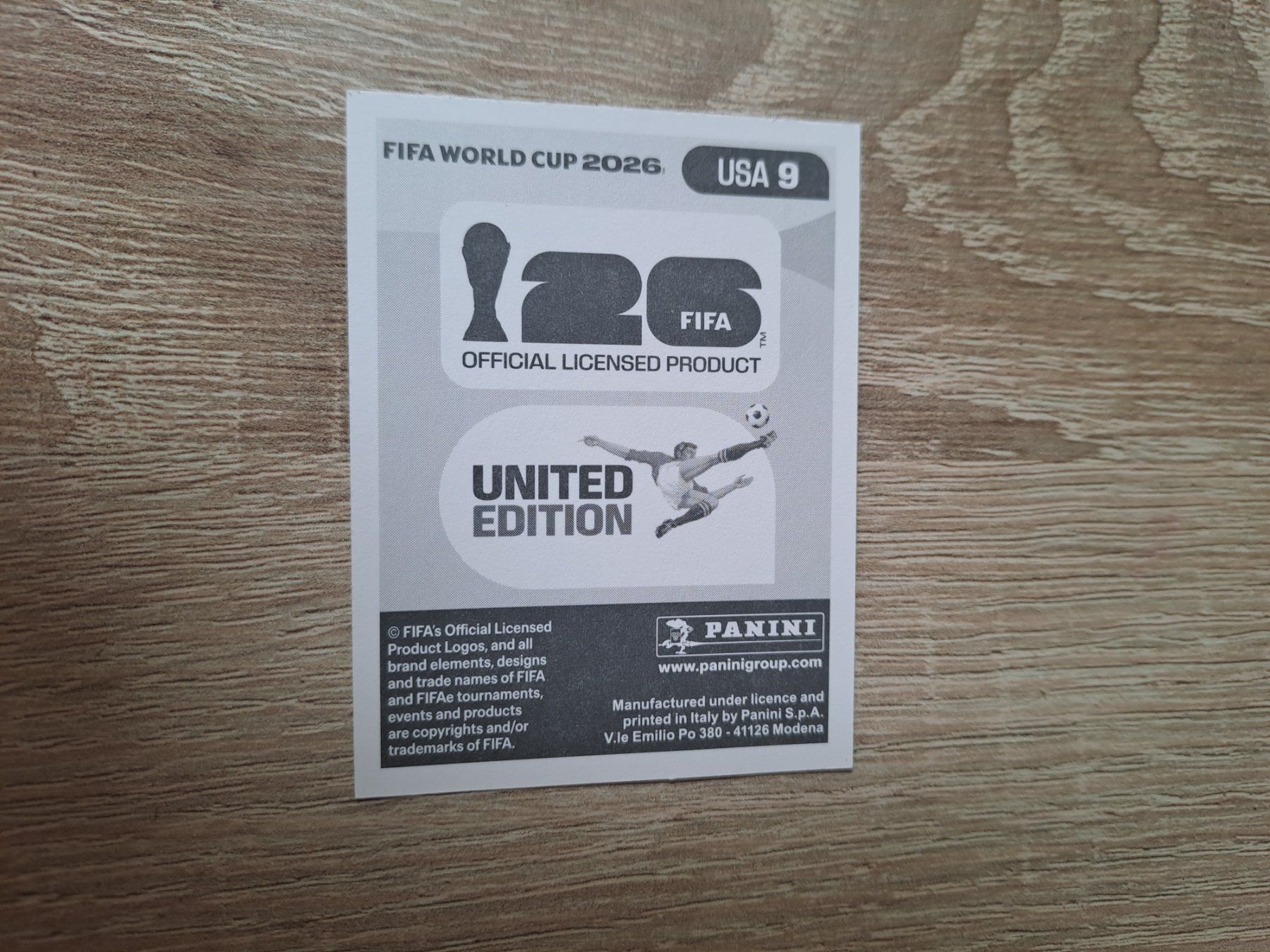 Fifa Sammelbilder & Trading cards: USA 9 – Neu (gemäss Beschreibung) aus Pratteln von olliw 1