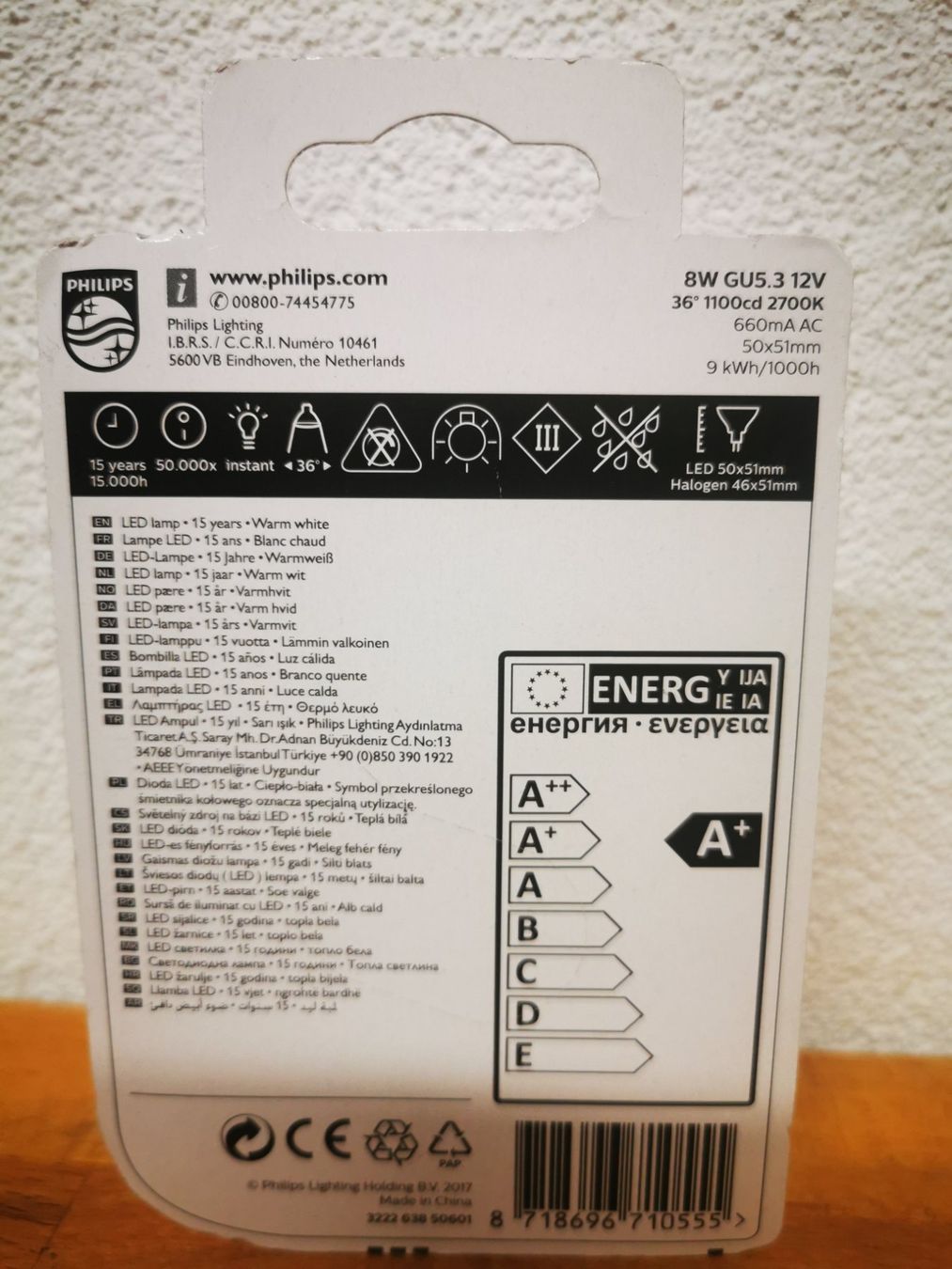 Philips Lampen: Philips LED Spot 621 Lumen GU5.3 – Gebraucht aus Buchs ZH von Sutoris 1