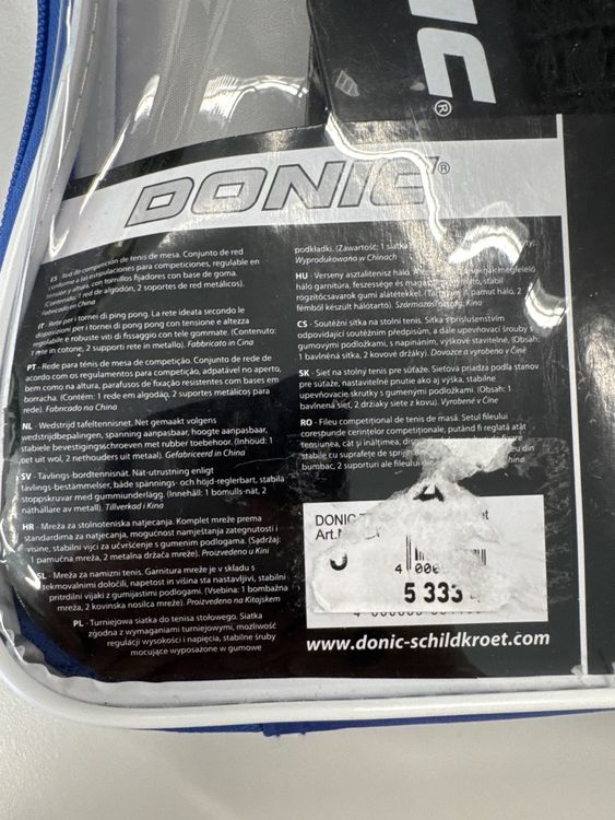 Donic Tischtennis: Dinic Tischtennis Garnitur Rallye – Neu (gemäss Beschreibung) aus Lachen SZ von LuganoLugano 4