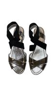Prada Sandale, Silber, Grösse 39 1/2 - Sommer Must-have!