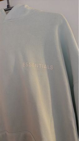 Essentials Fear of God Pullover Hoodie - Grösse M, Babyblau