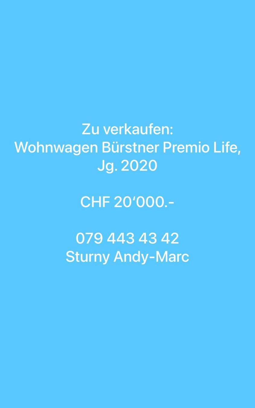 Rimorchi: Wohnwagen Bürstner Premio Life – Usato da Tafers venduto da and_9qnb 8