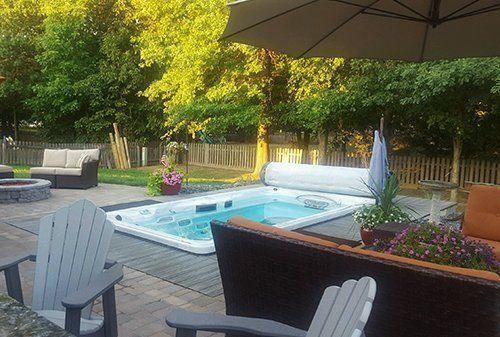 Schwimmbad: SwimSpa mit Gegenstromanlage, 547x239 cm – Neu und originalverpackt aus Matzingen von Fulgore0 3