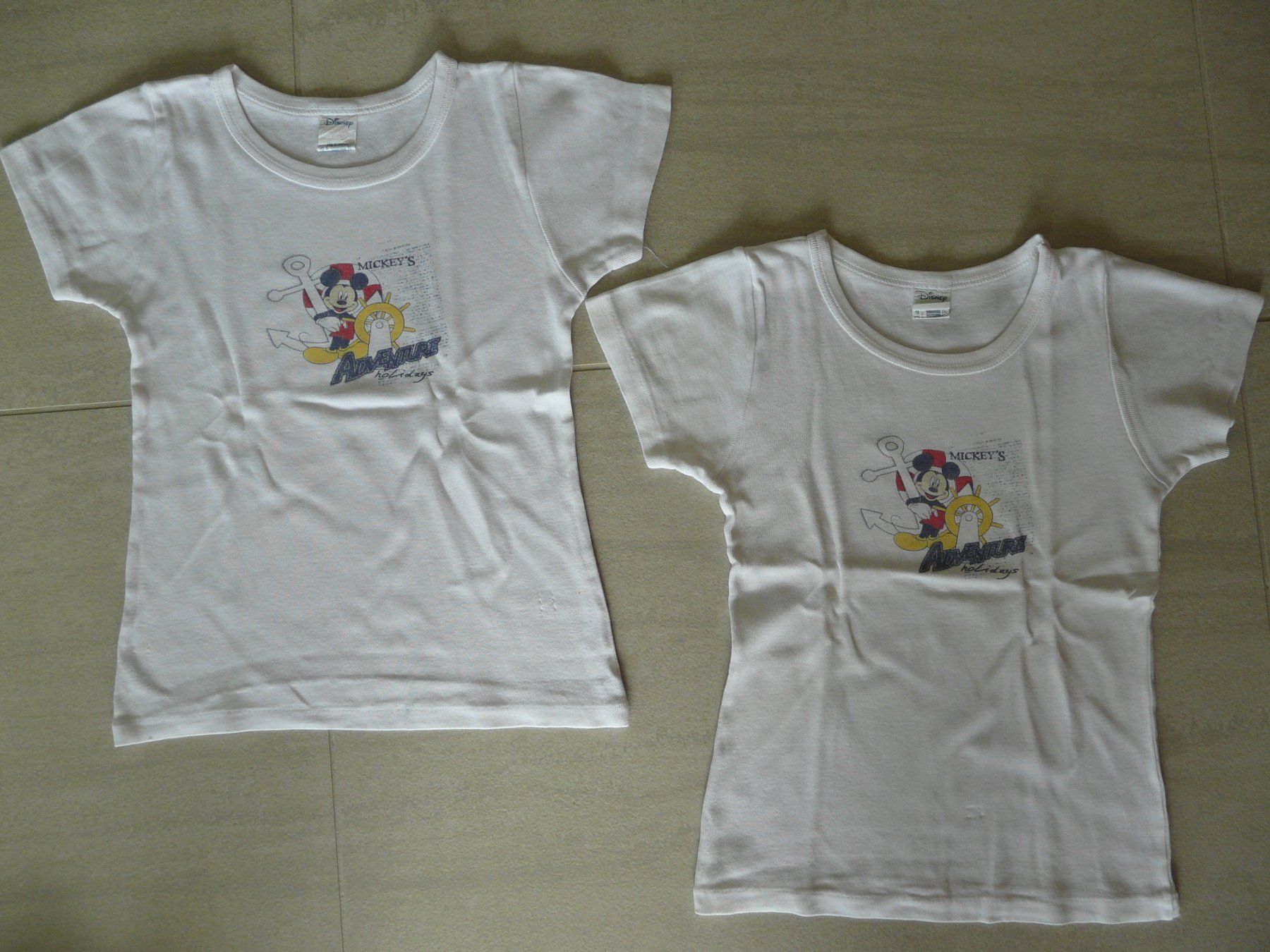 Lotti & Set di vestiti: 2 T-shirts Gr. 116 - 122 Marke Absorba – Usato da ERLINSBACH venduto da doudouce 1