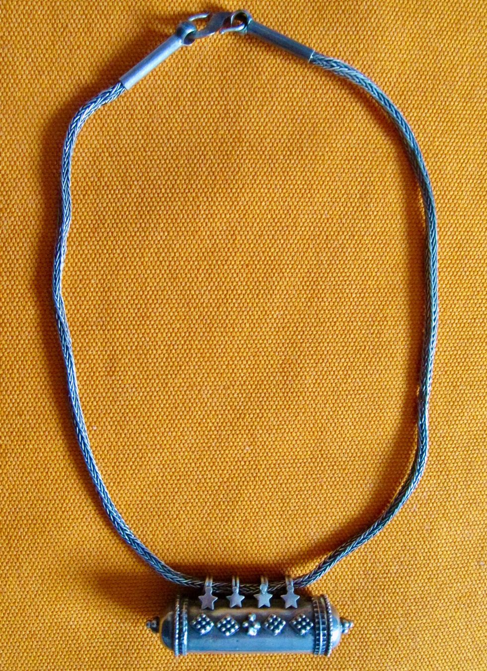Catenine: Silber - Halskette mit Anhänger, Handarbeit – Usato da Winterthur venduto da mat_q5d5 3