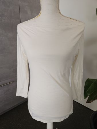 Damen Shirt Velvet by Graham & Spencer creme XS