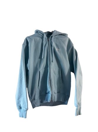 Turquoise Stussy Hoodie Zip up