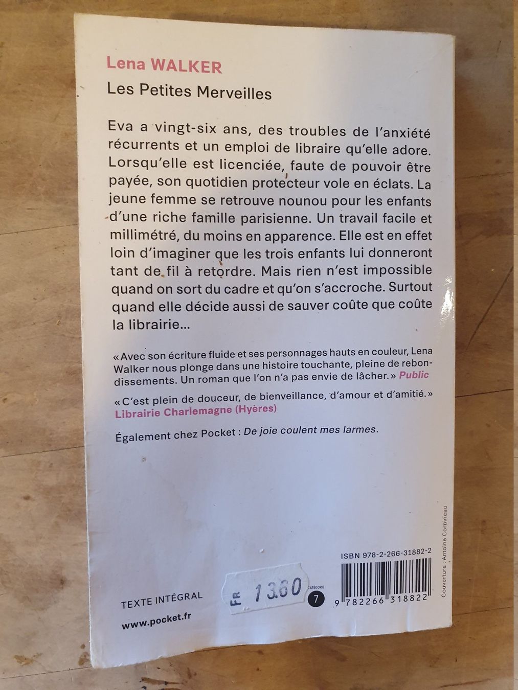 Bücher: Les Petites Merveilles - Lena Walker - Pocket – Gebraucht aus Zürich von loosebone 3