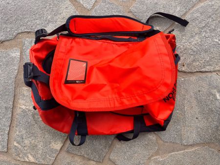 The North Face Duffle Bag S/P in Orange