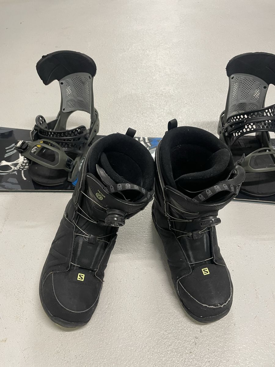 Salomon Board: Salomon 155 Snowboard Package – Usato da Horgen venduto da Lukasz_Kopinski 2