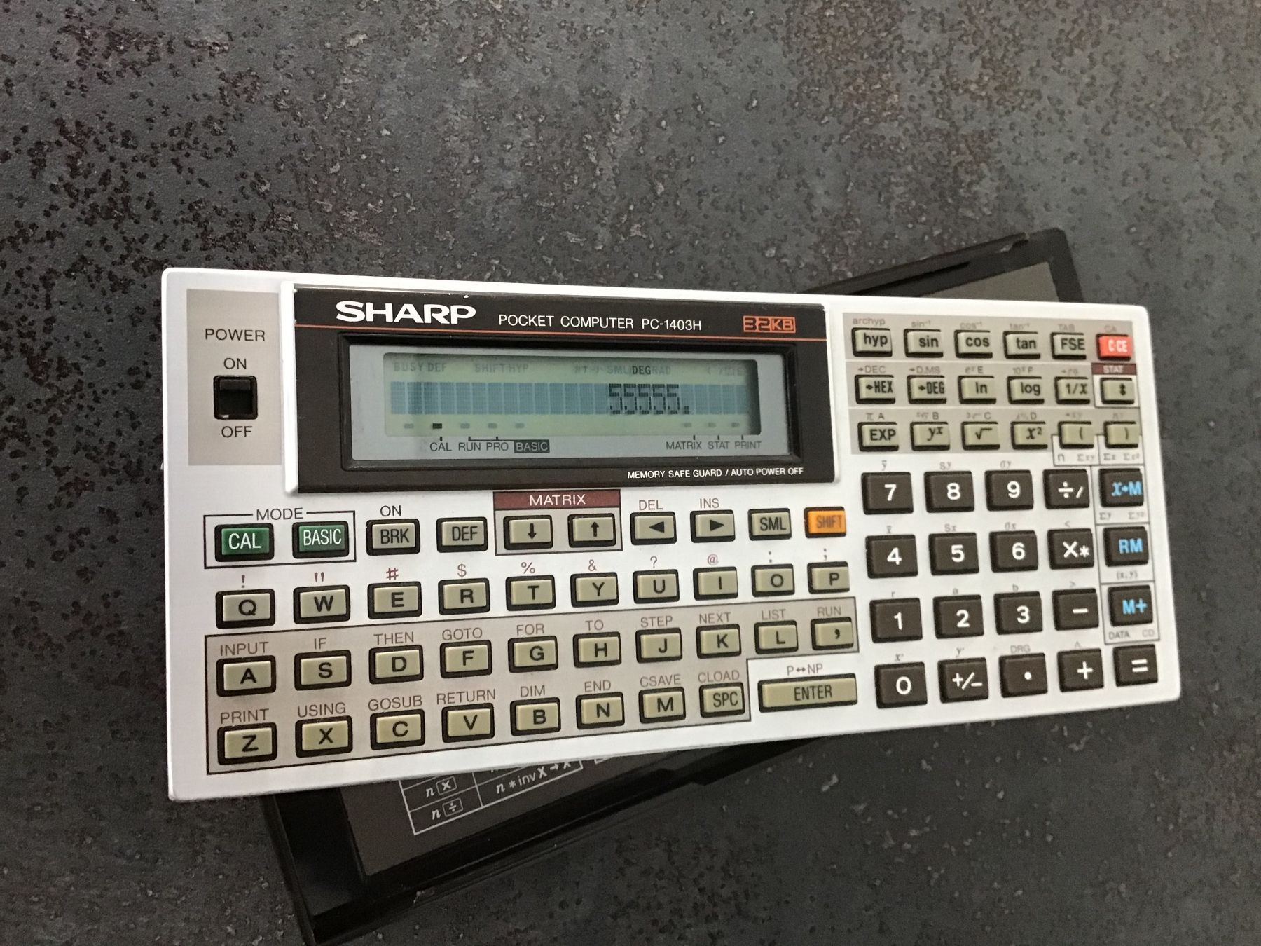 Sharp Taschenrechner: Sharp Pocket Computer PC-1403H – Gebraucht aus Horw von  2