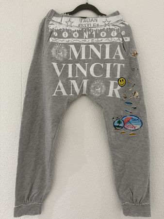 Einstein Damen Baggy Jogginghose Gr. M – Made in Italy –Grau