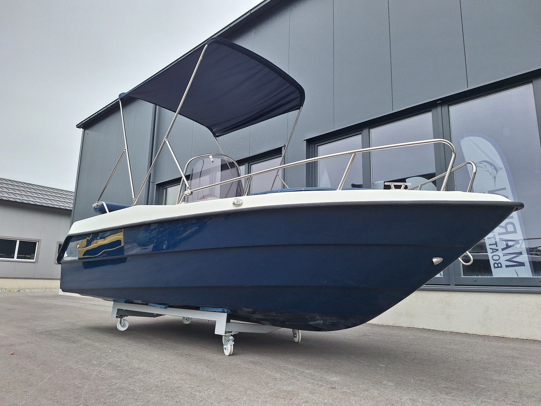 Boote: NEU 480 DLX Badeboot Familienboot Motorboot GFK Boot – Neu und originalverpackt aus Aigen Schlägl von Fuchs-Boote 8
