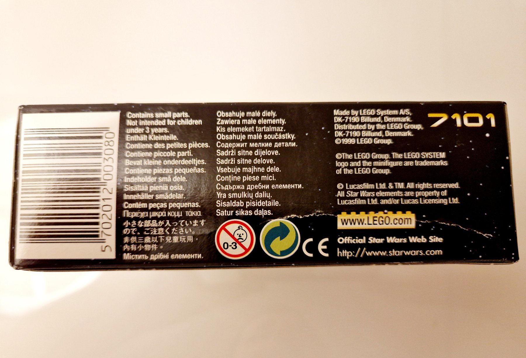 Lego Baukästen: Lego System 7101 Star Wars Lightsaber Duel – Neu und originalverpackt aus Braunau von  6