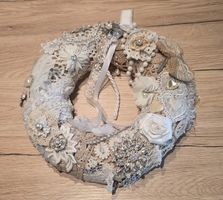 Deko Kranz Shabby Chic Vintage Dekoration.