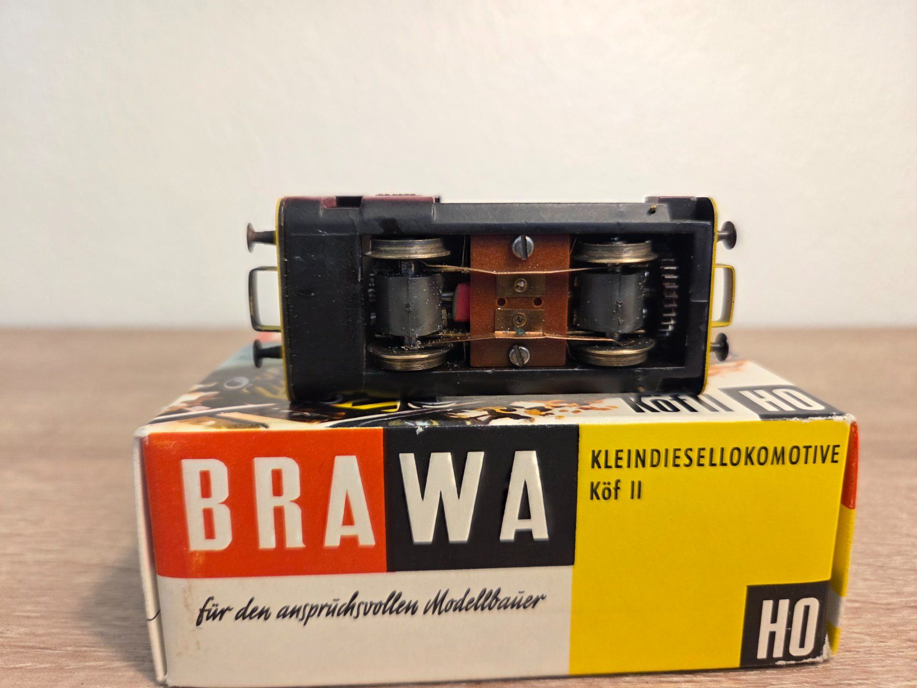 Brawa Modellini di ferrovie: Brawa 460 Diesellok Köf II H0 – Usato da St-Aubin-Sauges venduto da Lo_Go 4
