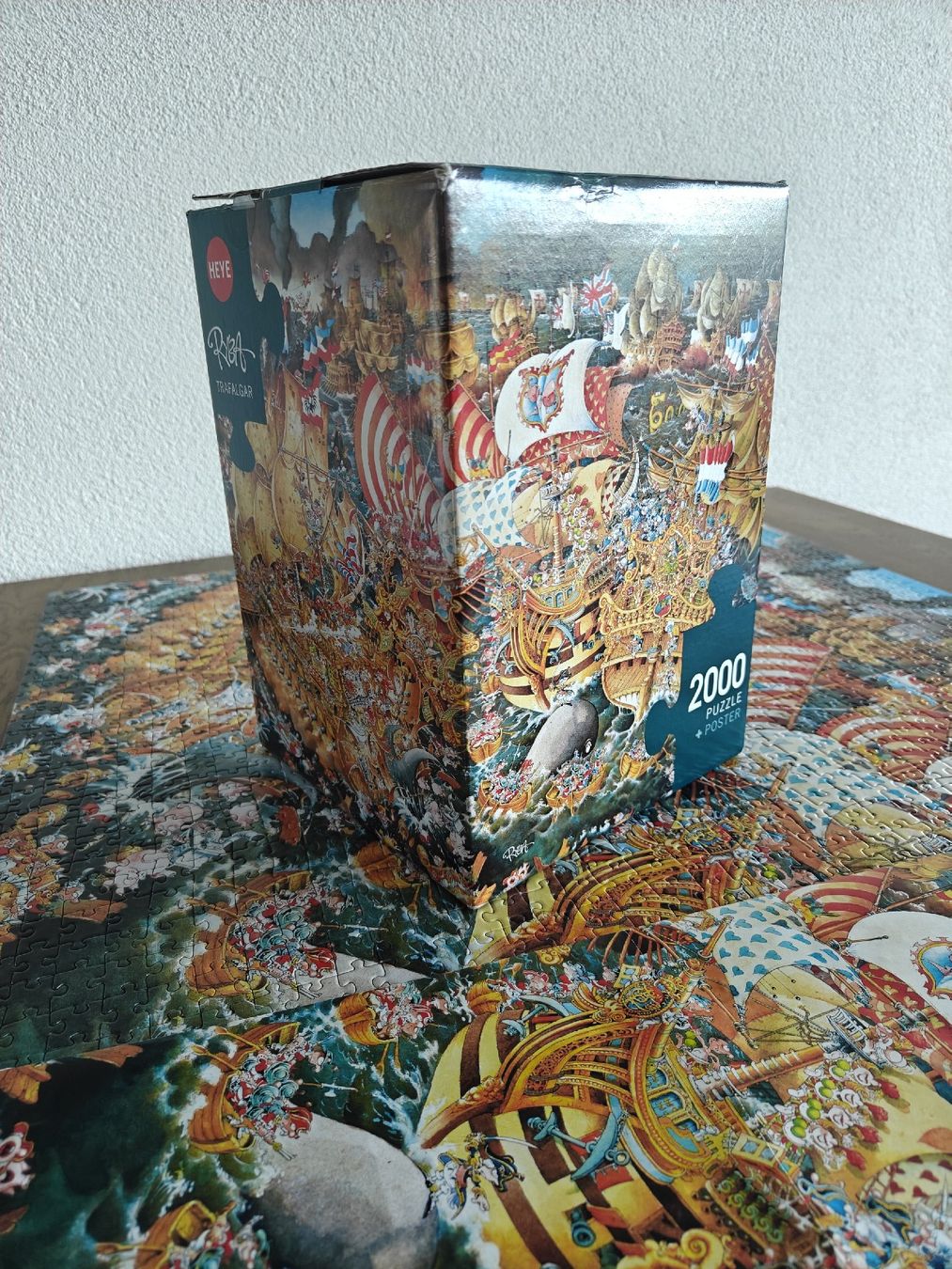 Heye Puzzle: Heye Trafalgar Puzzle 2000 Teile – Usato da Pieterlen venduto da Saemelili 5