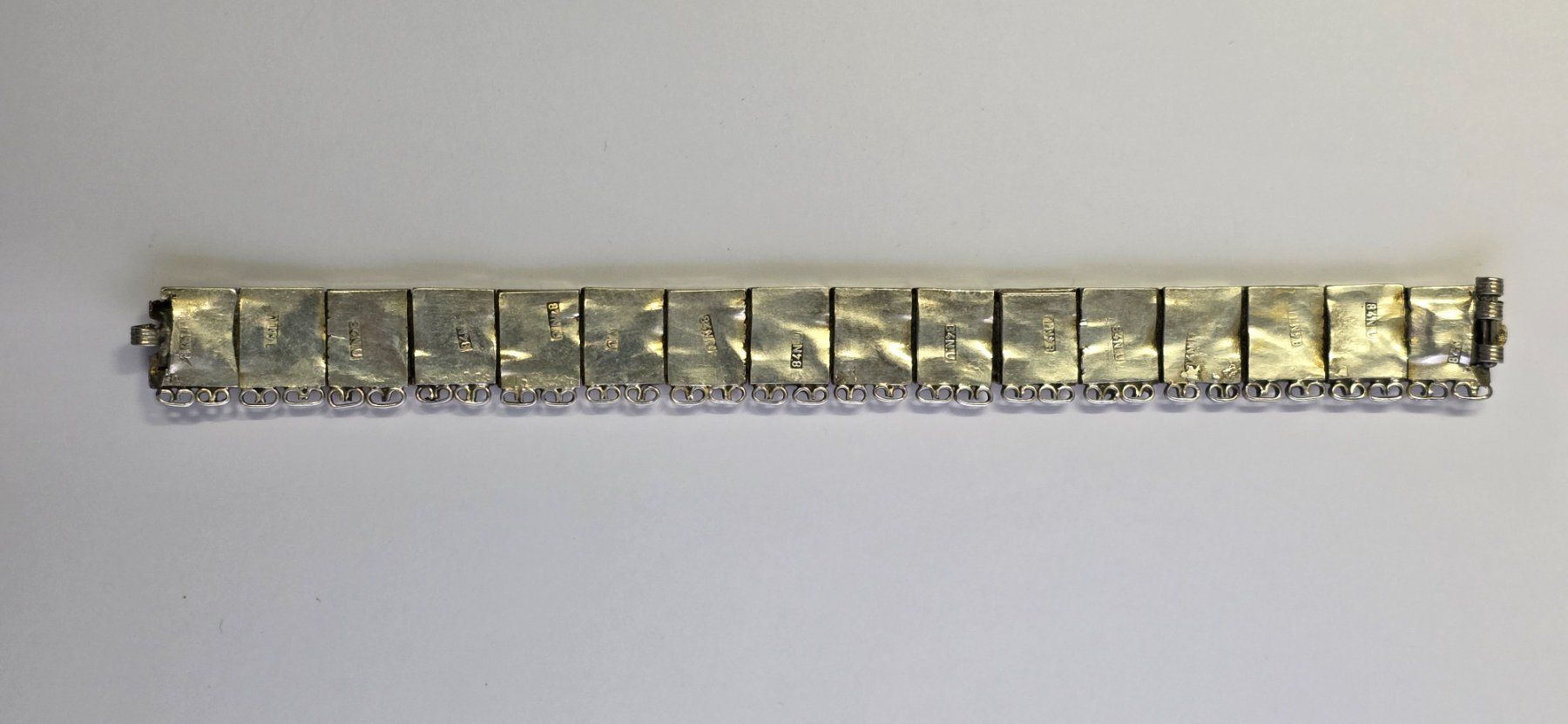 Bracciali & Braccialetti: Armband 900er Silber mit feiner Emaillearbeit 60,4 Gramm – Usato da Zürich venduto da spin23 6