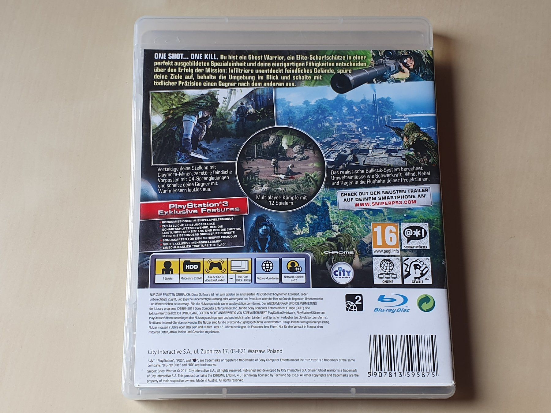 Sony Spiele: Sniper – Gebraucht aus Stansstad von collectorsshop 1