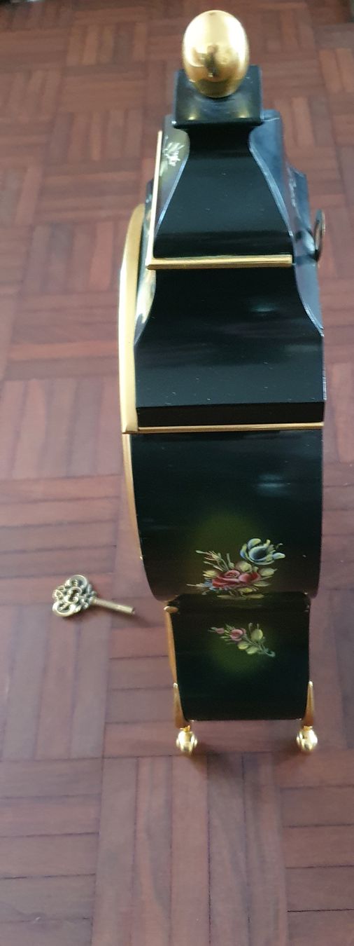 Eluxa Orologi da terra & Orologi da parete: Schöne Pendule Eluxa schwarz – Usato da Kreuzlingen venduto da Rschweiz1 3