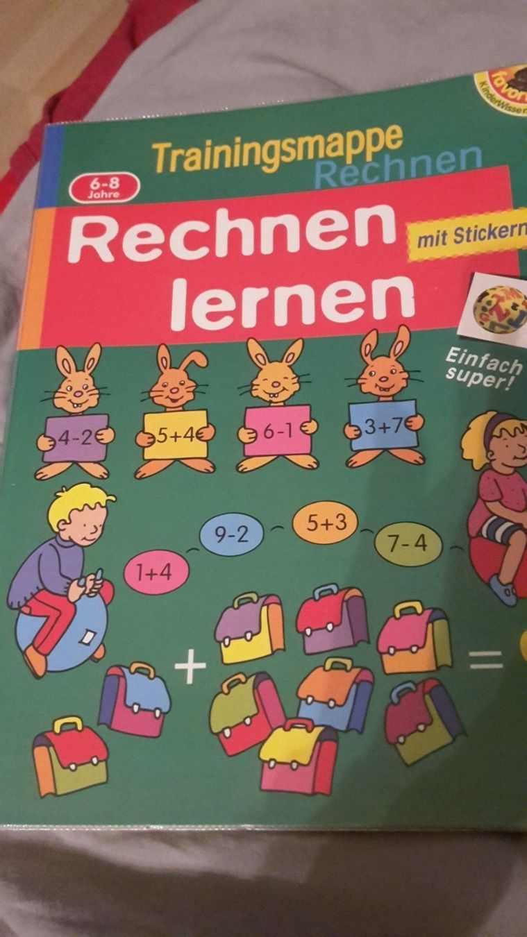 Libri: Trainingsmappe rechnen lernen – Nuovo (secondo la descrizione) da Schwarzenburg venduto da Flamingo07