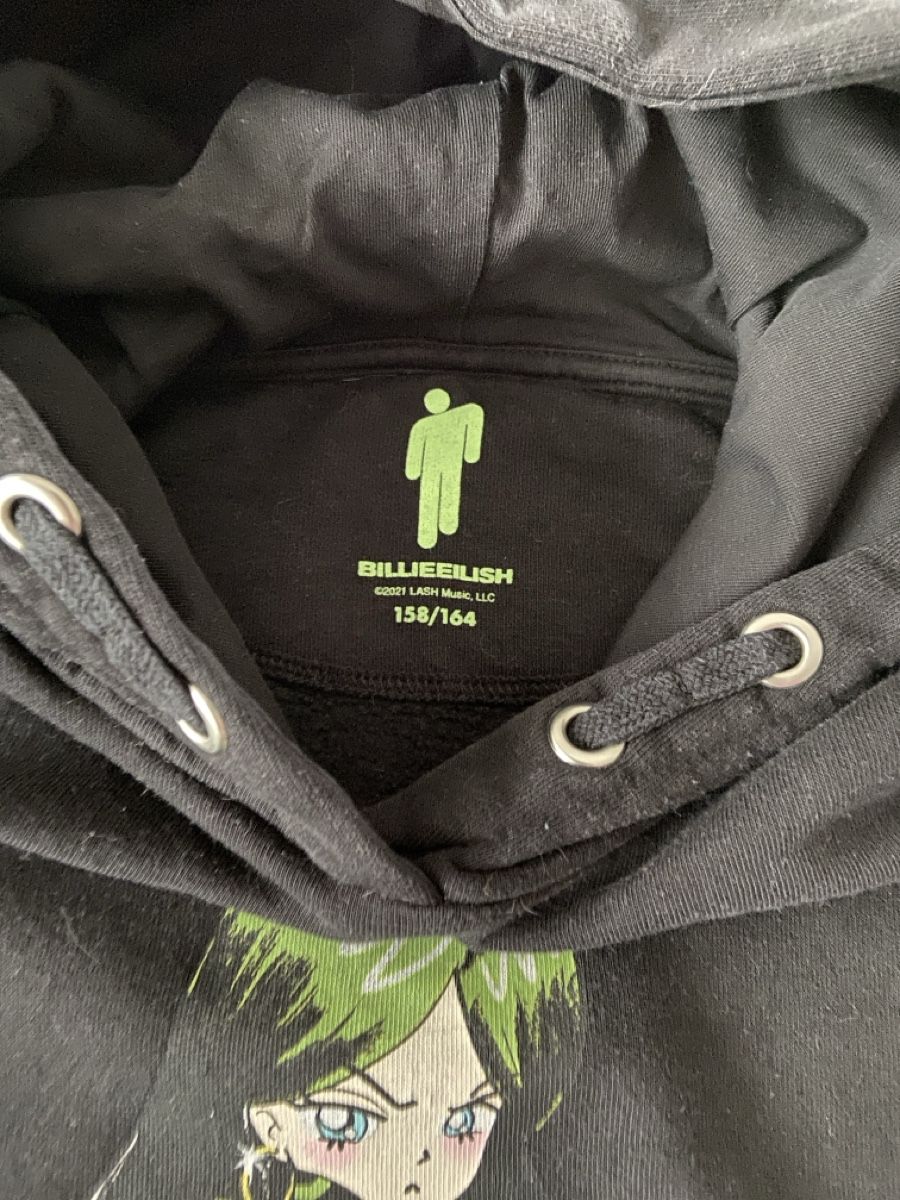 H&M Maglioni & Felpe: Billie Eilish Kapuzenpullover schwarz 158/164 – Usato da Luzern venduto da Nordischkind 2