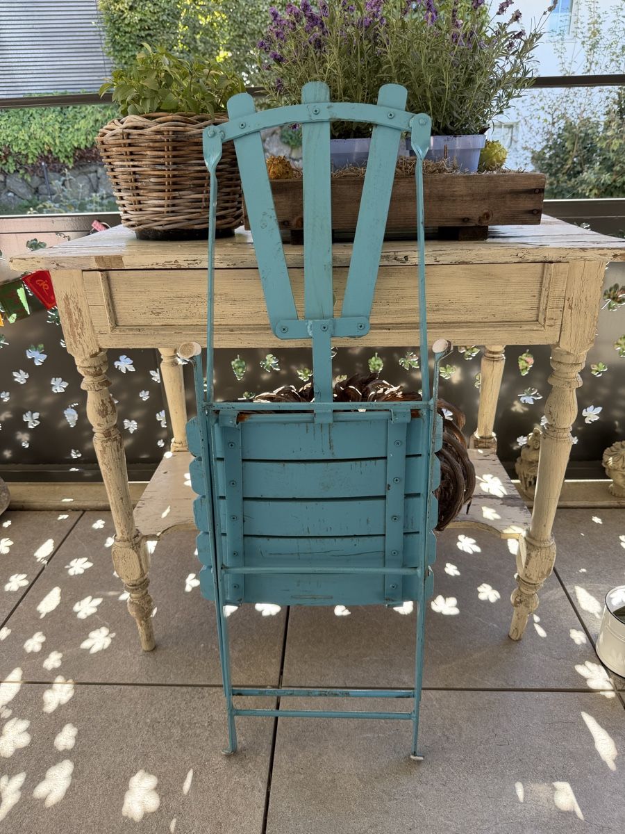 Stühle: Vintage Gartenstuhl – Gebraucht aus Tägerwilen von Cessna98 2