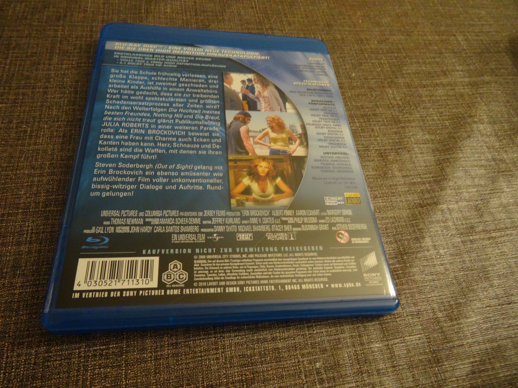 Tutti i DVDs: Blu-ray  Erin Brockovich Julia Roberts – Usato da Olten venduto da Disc-Verkauf 2