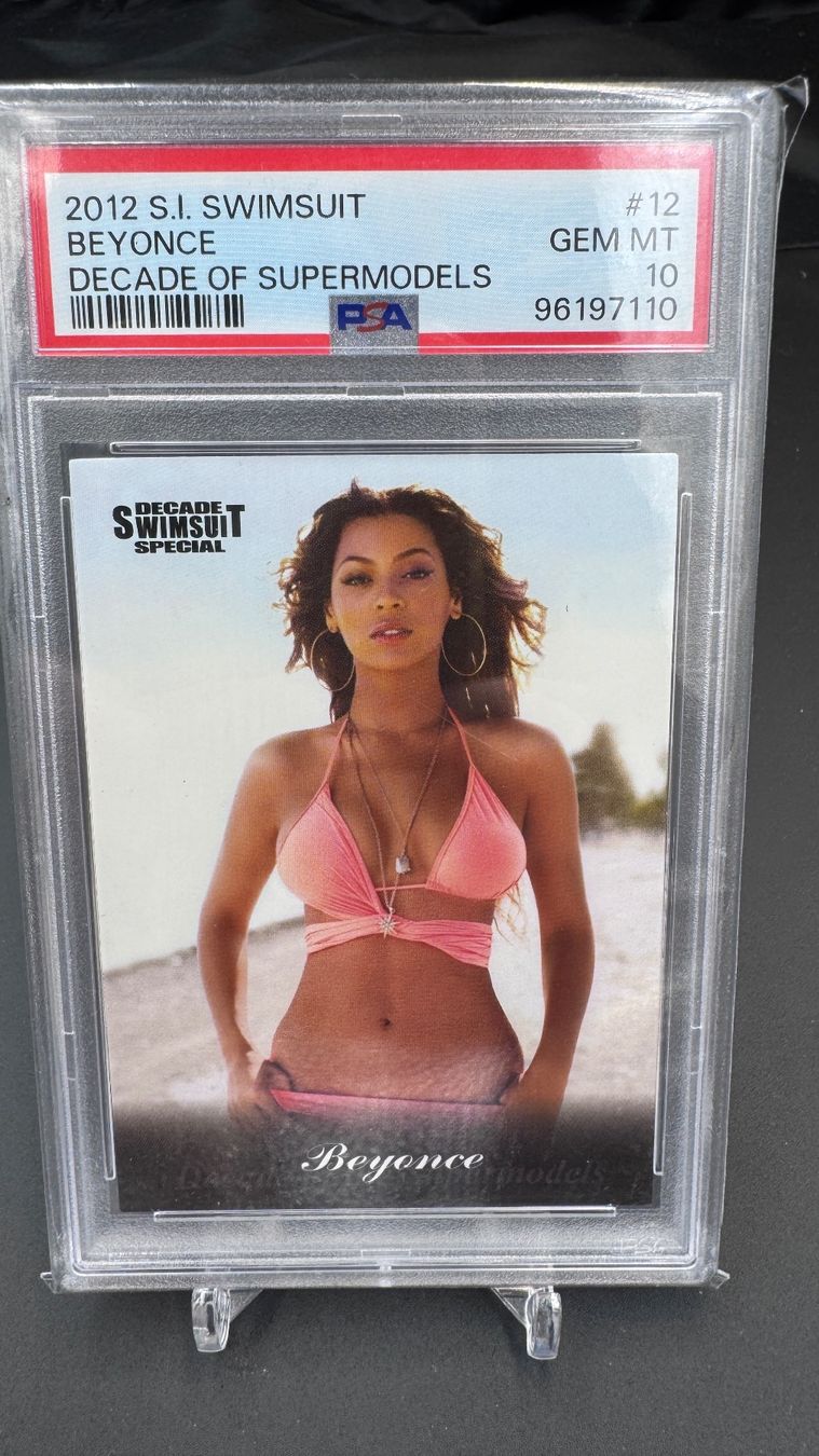 Sammelbilder & Trading cards: RARE Beyoncé 2012 S.I. Swimsuit Decade Supermodels PSA 10 RC – Neu (gemäss Beschreibung) aus Jegenstorf von plataOplomo