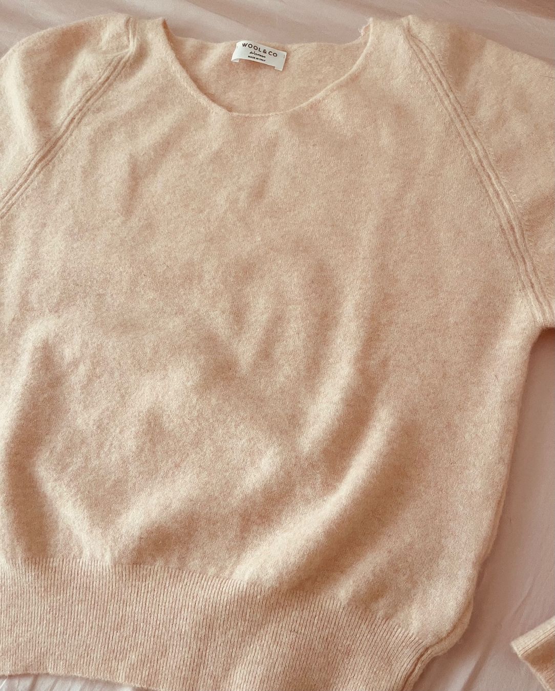 Pullover & Sweatshirts: Wool&Co Alpaca Blend Sweater Gr. 2 Pink extra fine – Neu und originalverpackt aus Rüti ZH von Claudiaduo 3
