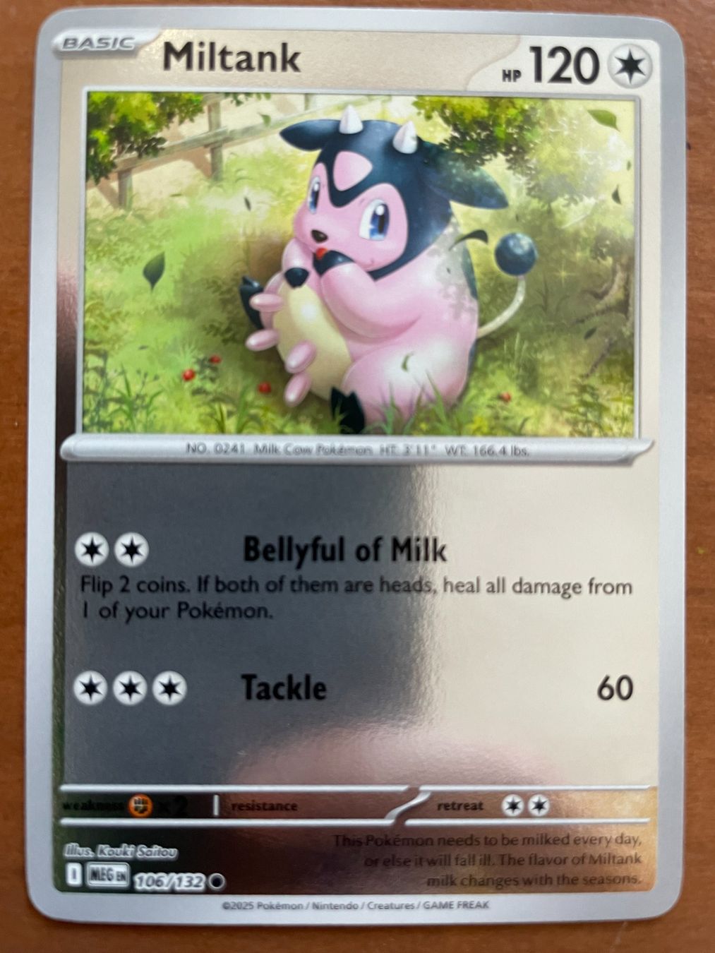 Pokémon Carte collezionabili: Pokemon Miltank Reverse (Versand gratis) – Nuovo (secondo la descrizione) da Chur venduto da Angerson