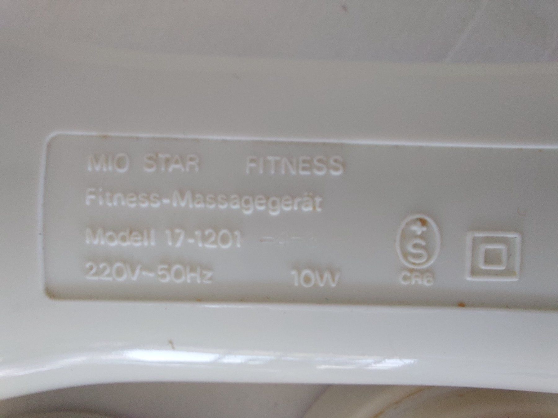 Mio Star Fitness-Massagegert, Modell 17-1201, Top Zustand (Gebraucht) in  Frauenfeld fr CHF 8  mit Lieferung auf Ricardo kaufen