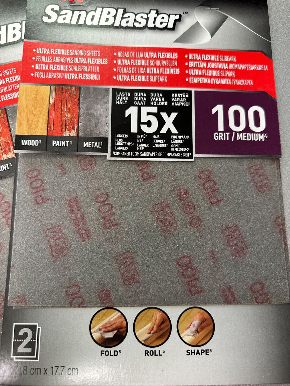 Smerigliatrici & Lucidatrici: Neue 3M Schleifblätter 100P – Nuovo e nell'imballaggio originale da Necker venduto da liq24 1