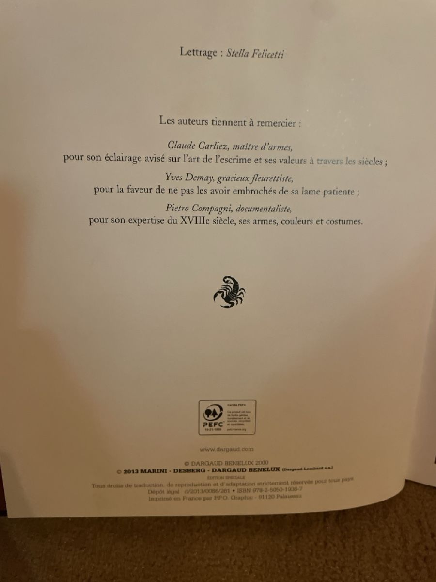 Fumetti: Le scorpion - La marque du diable  – Usato da Samedan venduto da cha_59kr 2