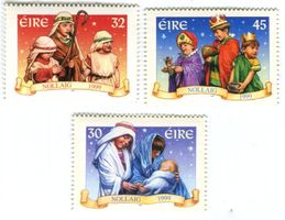 Briefmarken "Weihnachten". Irland.