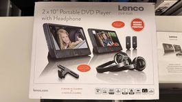 Lenco DVP-1045  2x 10 DVD-Player Komplettset fürs Auto