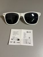 Weisse Sonnenbrille, neu und ungetragen, UV 400 Schutz 😎
