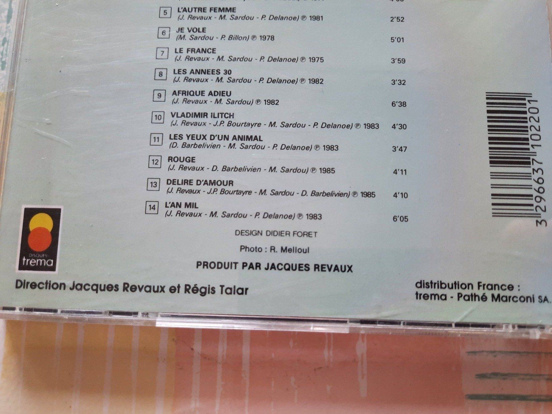 CD: CD Sardou - Ces plus grandes chansons volume 2 – Usato da Pully venduto da bro_n52j 5
