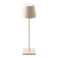 SIGOR Nuindie LED Akku-Tischleuchte Beige USB-C