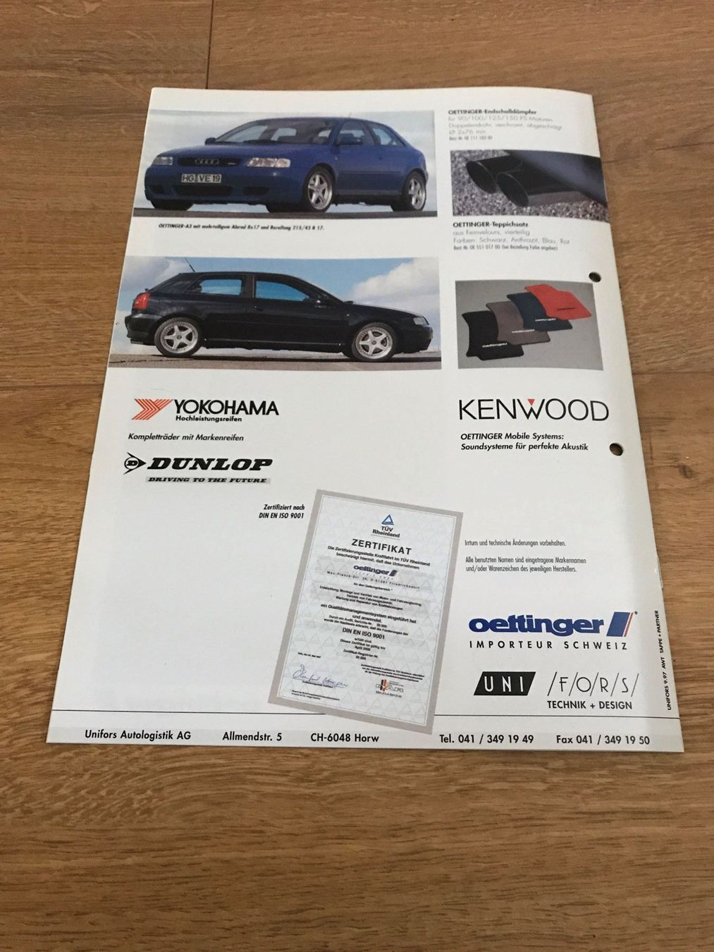 Audi Documenti: Audi A3 Oettinger 1997 – Usato da Freienstein venduto da Golfbueb 4
