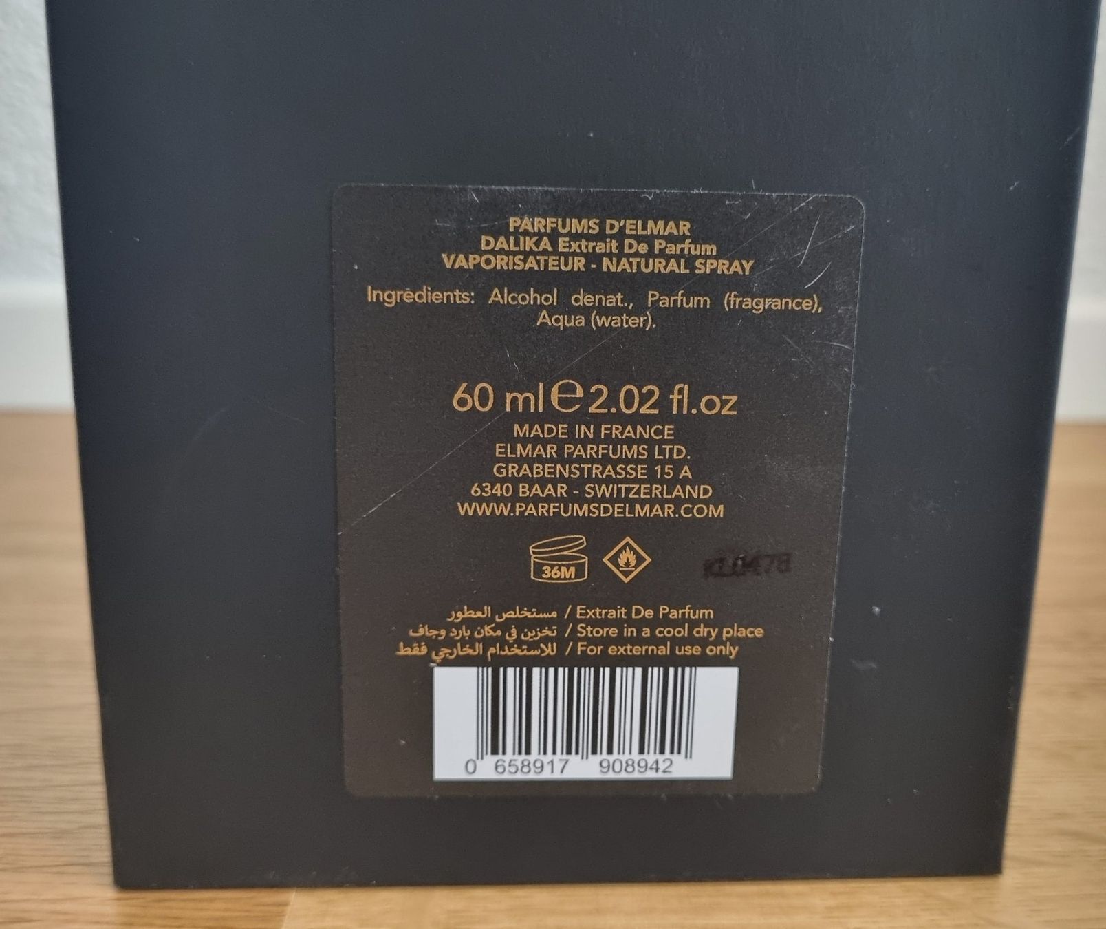 Profumi & Eau de Toilette: Parfums d'Elmar - Dalika – Usato da Rotkreuz venduto da Muffinman9999 3