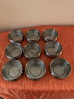 Edelstahl Schälchen 9er Set , guter Zustand