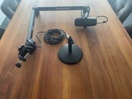 Shute MV 7 Black mit Mikrofonarm Millenium DS200 Black