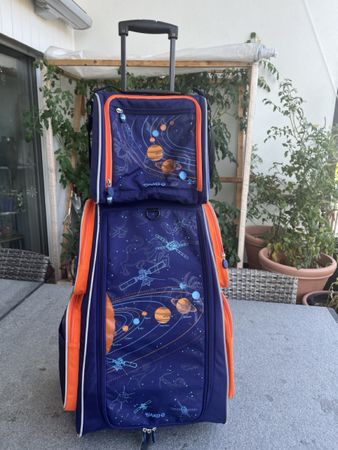 Kinder Trolley Jako-O Weltall Design gebraucht