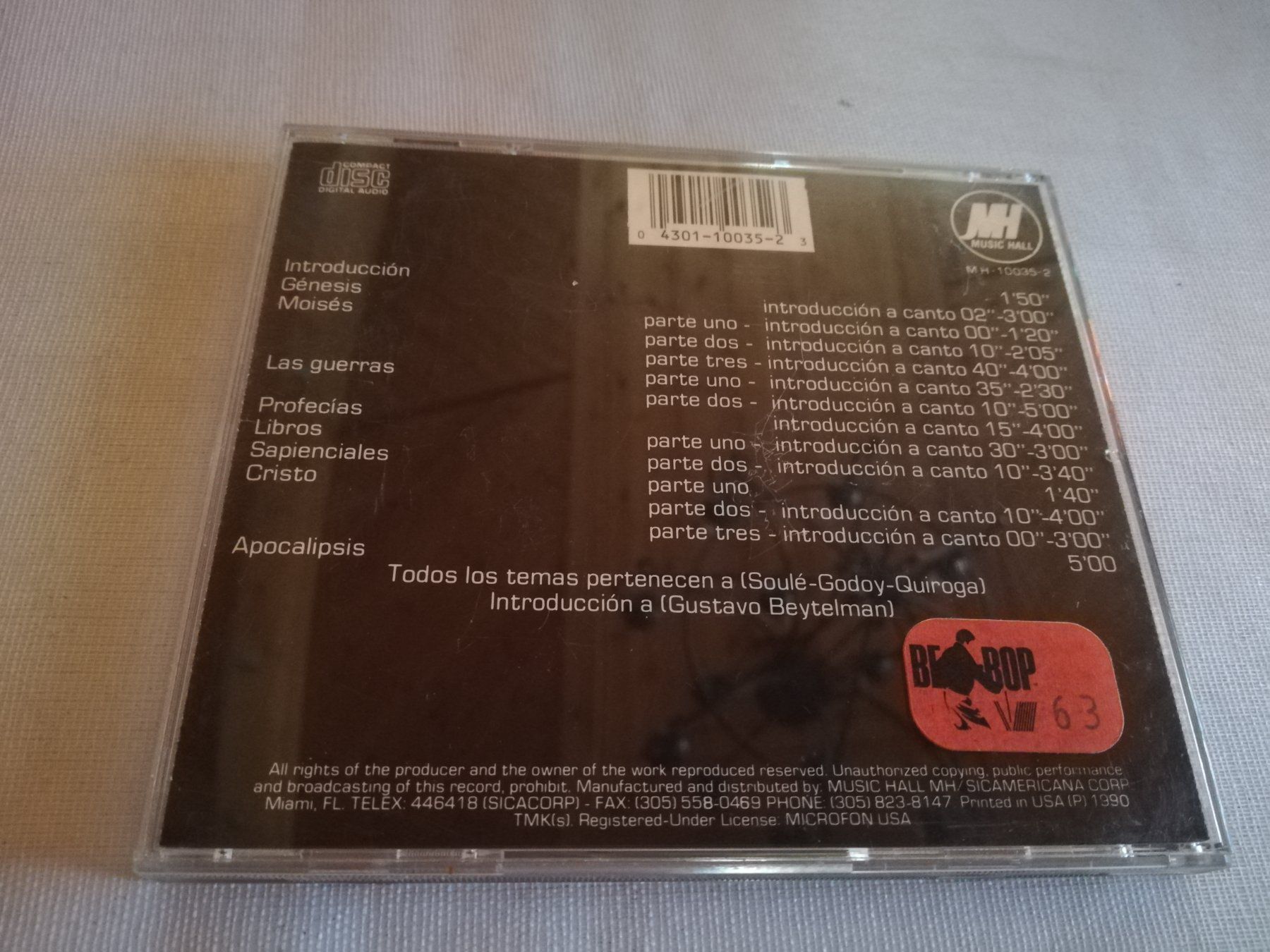 CDs: LA BIBLIA – Gebraucht aus Bern von Vinylsound.ch 1