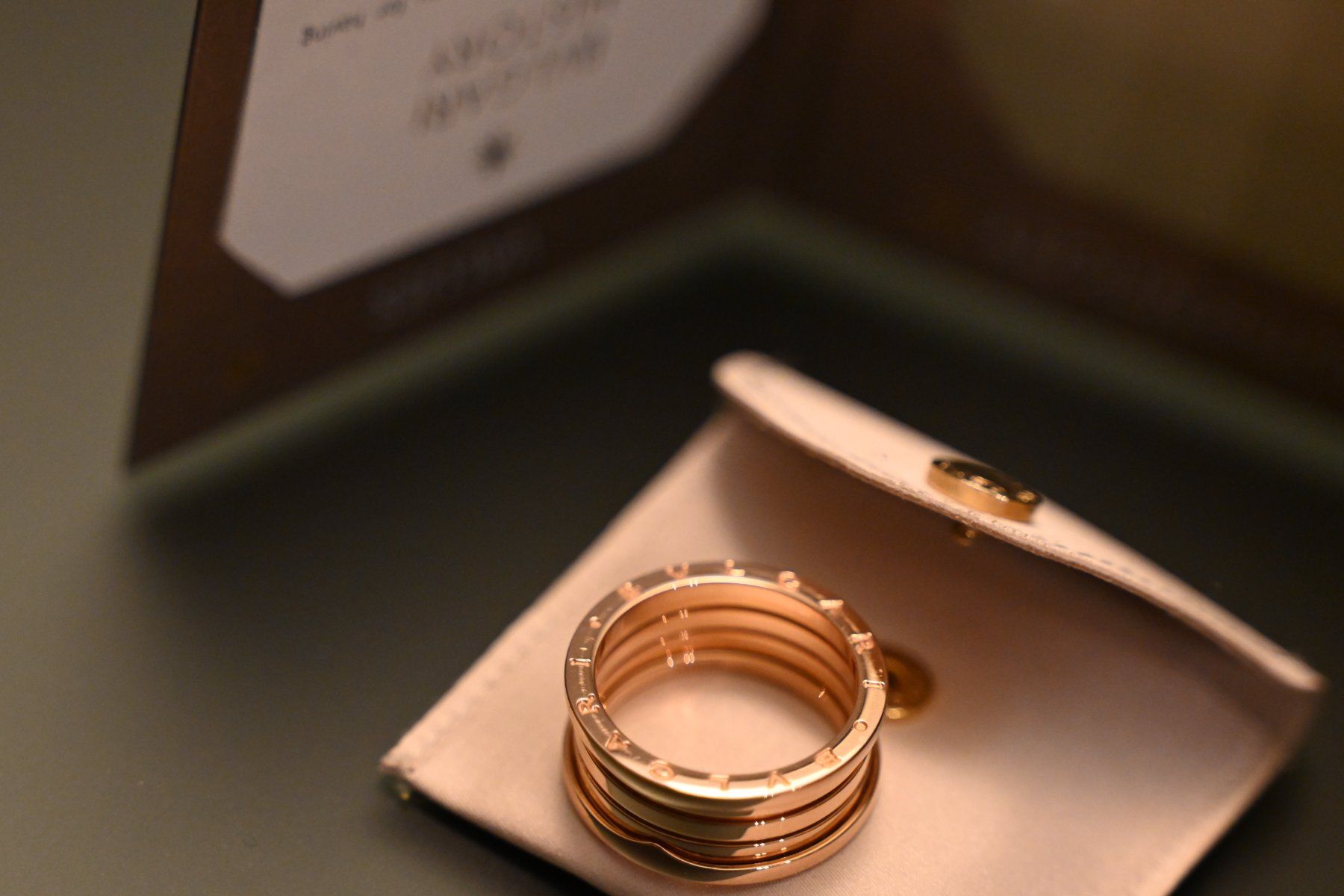 Bulgari Ringe: Original BVLGARI B.zero1 Ring Roségold 750 Gr. 54 – Gebraucht aus Sursee von LuzernSelect 4