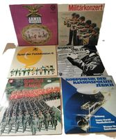 ARMEE, MILITÄR, POLIZEI -  6 Langspielplatten, LP's, Vinyl