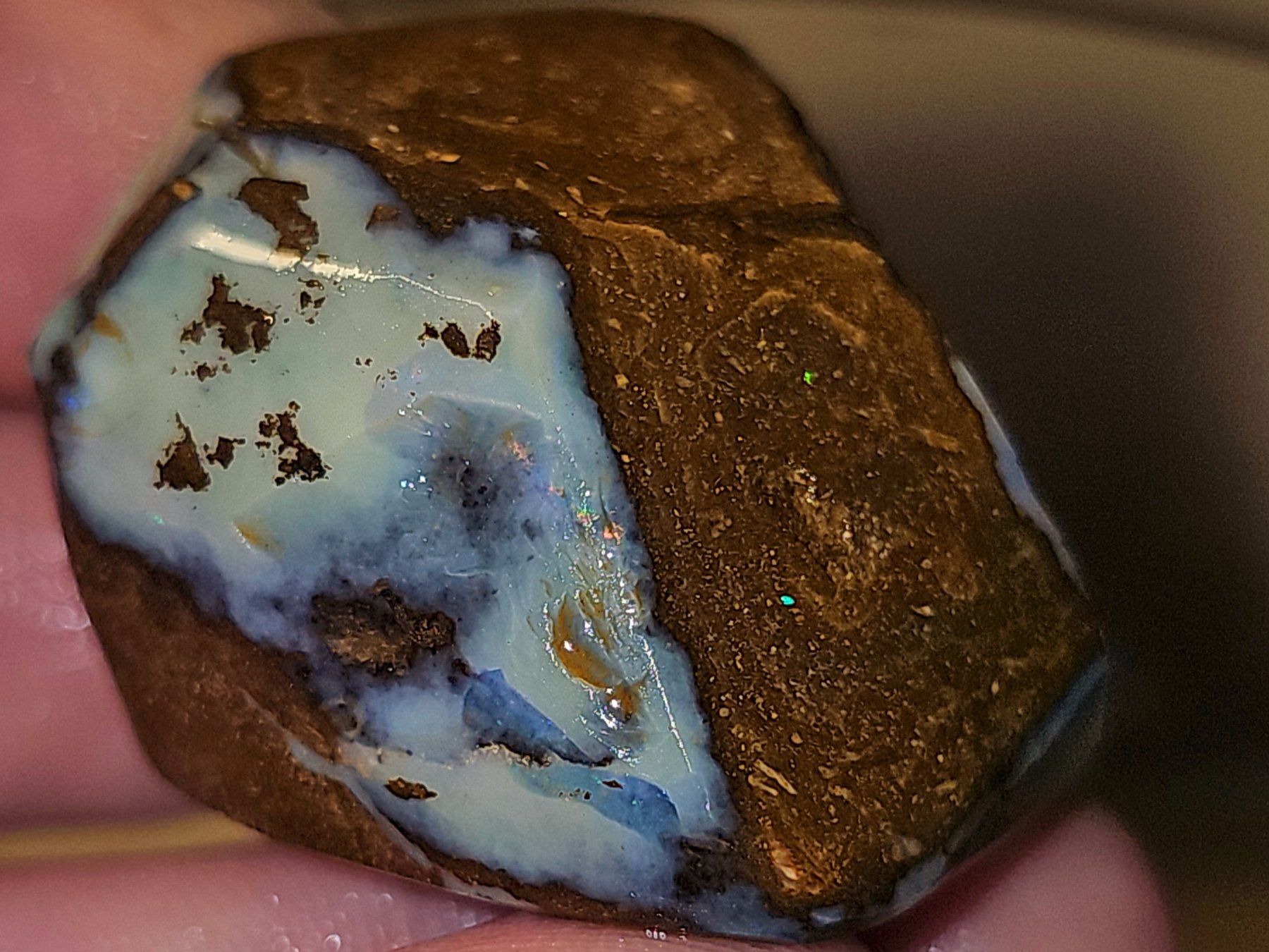 Edelsteine: Grosser Australischer Boulderopal Rohstein – Neu und originalverpackt aus Uerkheim von Winwinner 7