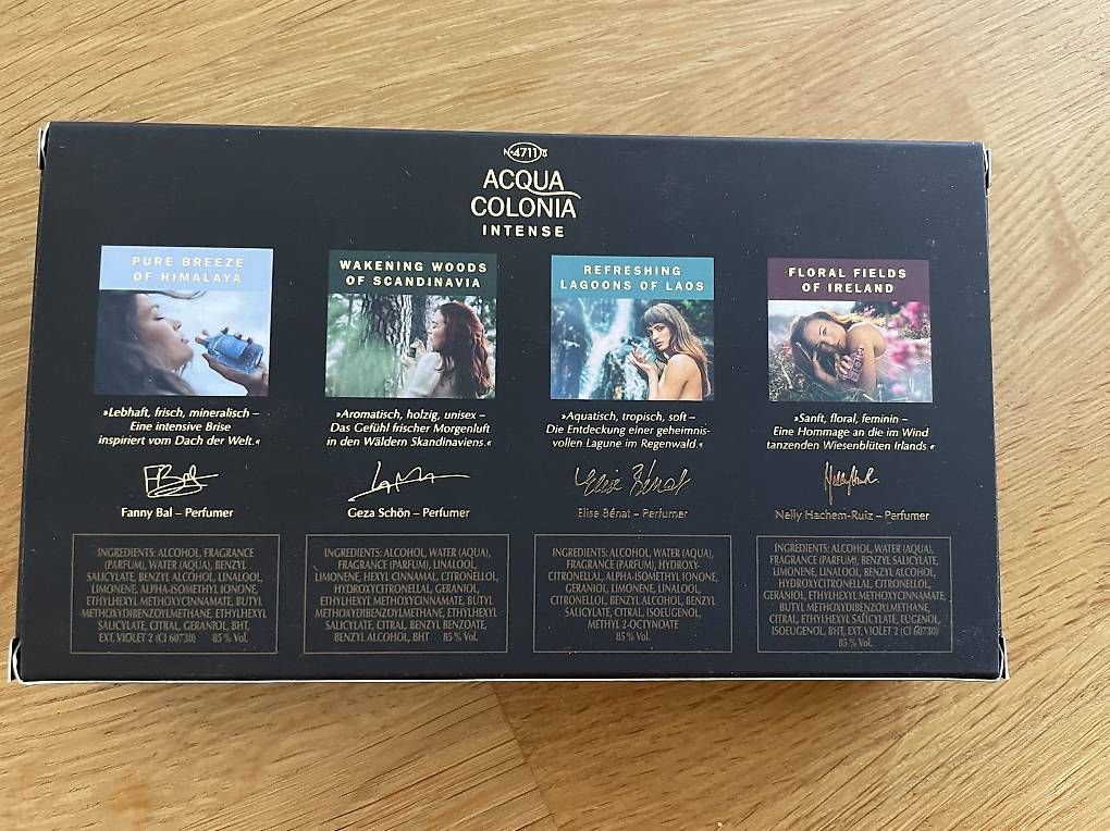 Parfum & Eau de Toilette: Acqua Colonia intensa Geschenkpackung – Gebraucht aus Zürich von Abraflu 1